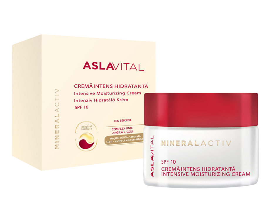 Intensive moisturising cream SPF 15 ASLAVITAL MINERALACTIV by Gerovital