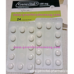 Gerovital Tablets, 12 months supply with 288 tablets - shipping worldwide